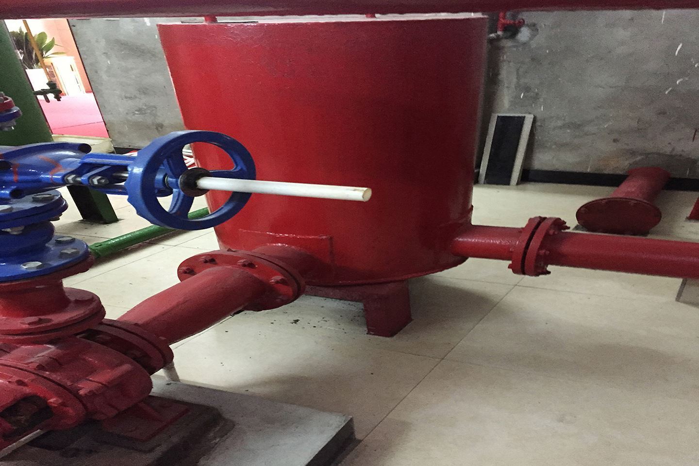 真空引水罐實際使用情況