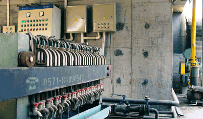 浙江萬美污水處理站一角 浙江萬美污水處理站一角