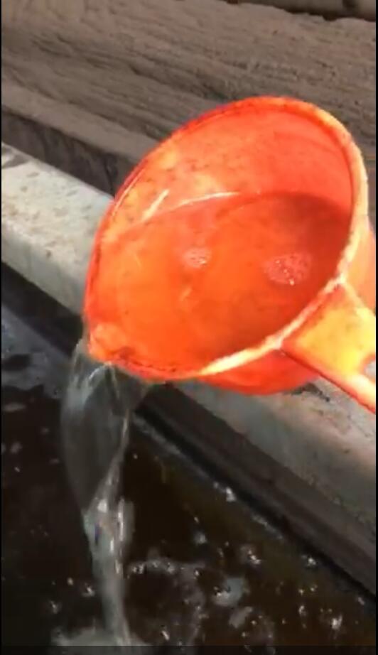 氣浮機設備出水，穩定，清澈，不帶懸浮物